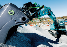 Lánctalpas kotrók Sunward SWE155F