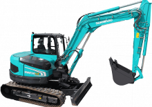 Lánctalpas kotrók Sunward SWE90UF  