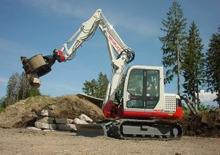 Lánctalpas kotrók Takeuchi TB 175