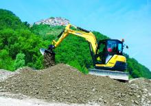 Lánctalpas kotrók Yanmar VIO 80 U
