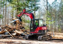 Lánctalpas kotrók Yanmar ViO80-1
