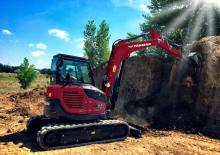 Lánctalpas kotrók Yanmar ViO82 