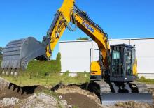 Lánctalpas kotrók XCMG XE155ECR Single Boom 