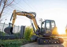 Lánctalpas kotrók XCMG XE80E Single boom