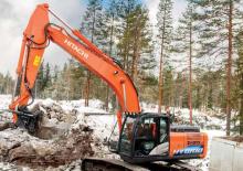 Lánctalpas kotrók Hitachi ZH210-5 HYBRID
