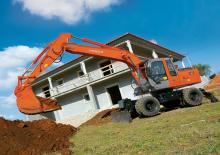 Lánctalpas kotrók Hitachi ZX 160 W