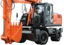 Lánctalpas kotrók Hitachi ZX 210 W 3