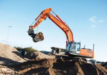 Lánctalpas kotrók Hitachi ZX 350 LC-3