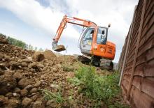 Lánctalpas kotrók Hitachi ZX 85 US