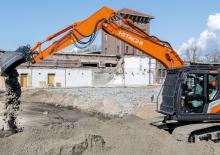 Lánctalpas kotrók Hitachi ZX130-7