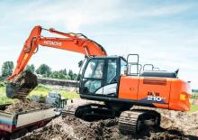 Lánctalpas kotrók Hitachi ZX210-6