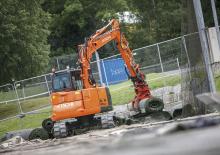 Lánctalpas kotrók Hitachi ZX85US-5A