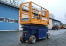 Lánctalpas ollós személyemelők German Standard Lift S 111 D 16 KS