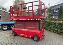 Lánctalpas ollós személyemelők German Standard Lift S 90 D 16 KS