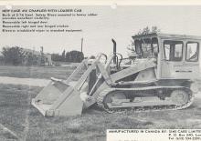 Lánctalpas rakodók Case 450