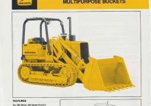 Lánctalpas rakodók John Deere Construction 555