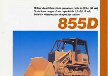 Lánctalpas rakodók Case 855 D