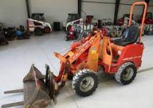 Gumikerekes homlokrakodók Eurodig mini Load 600