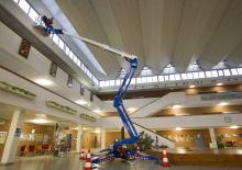 Lánctalpas töretőgémes munkaállványok Ruthmann BLUELIFT B59