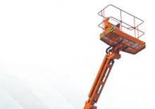 Lánctalpas teleszkópgémes munkaállványok Hitachi HX 140 B 2