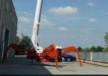 Lánctalpas teleszkópgémes munkaállványok Easy Lift R420WBA 