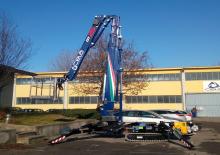 Lánctalpas töretőgémes munkaállványok CELA DT25 Spyder