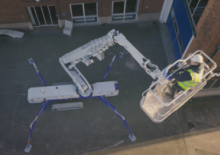 Lánctalpas töretőgémes munkaállványok Falcon Lifts Falcon 380XL Vario 