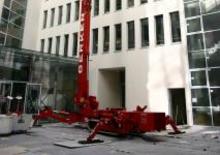 Lánctalpas töretőgémes munkaállványok TEUPEN LEO50GT