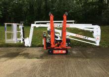 Lánctalpas töretőgémes munkaállványok Easy Lift R150