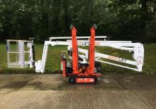Lánctalpas töretőgémes munkaállványok Easy Lift R150BA