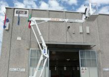 Lánctalpas töretőgémes munkaállványok Easy Lift RA15BA