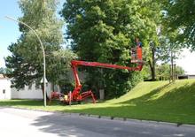 Lánctalpas töretőgémes munkaállványok SUP Spider S 24
