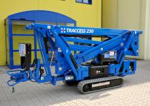 Lánctalpas töretőgémes munkaállványok CTE Traccess 230 Winch