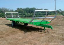 Lowbed pótkocsik Joskin SEMI-MOUNTED WAGO ST8000S08
