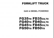 LPG targoncák TCM FG 40 T 8