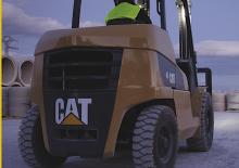 LPG targoncák Caterpillar GP15N