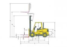 LPG targoncák Hyster H 3.50 XM