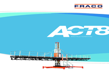 Mászógépes munkaállványok Fraco ACT-8