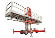Mászógépes munkaállványok Scanclimber Maxus SC5000