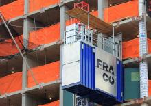 Mászógépes munkaállványok Fraco SEH 6000