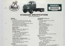 Merevvázak Mack DM-600SX CA481 ET973 6x4