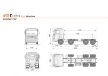 Merevvázak Hyundai Commercial Vehicles H380.430 D6HA3H