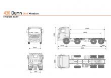 Merevvázak Hyundai Commercial Vehicles H380.430 D6HB3H