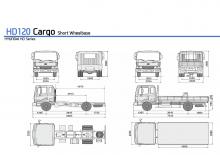 Merevvázak Hyundai Commercial Vehicles HD 120 4x2 D6GA224