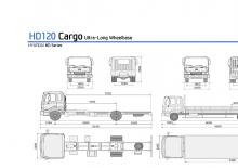 Merevvázak Hyundai Commercial Vehicles HD 120 4x2 D6GA25A