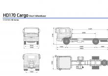Merevvázak Hyundai Commercial Vehicles HD170 4x2 D6AV