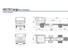 Merevvázak Hyundai Commercial Vehicles HD170 4x2 D6GA2E