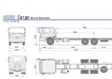 Merevvázak Hyundai Commercial Vehicles HD260 6x4 D6CA38