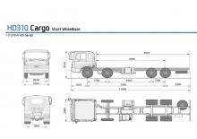 Merevvázak Hyundai Commercial Vehicles HD310 8x4 D6CA3H