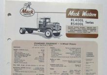 Merevvázak Mack RL400LS CA49 Cummins VB-210 6x2
